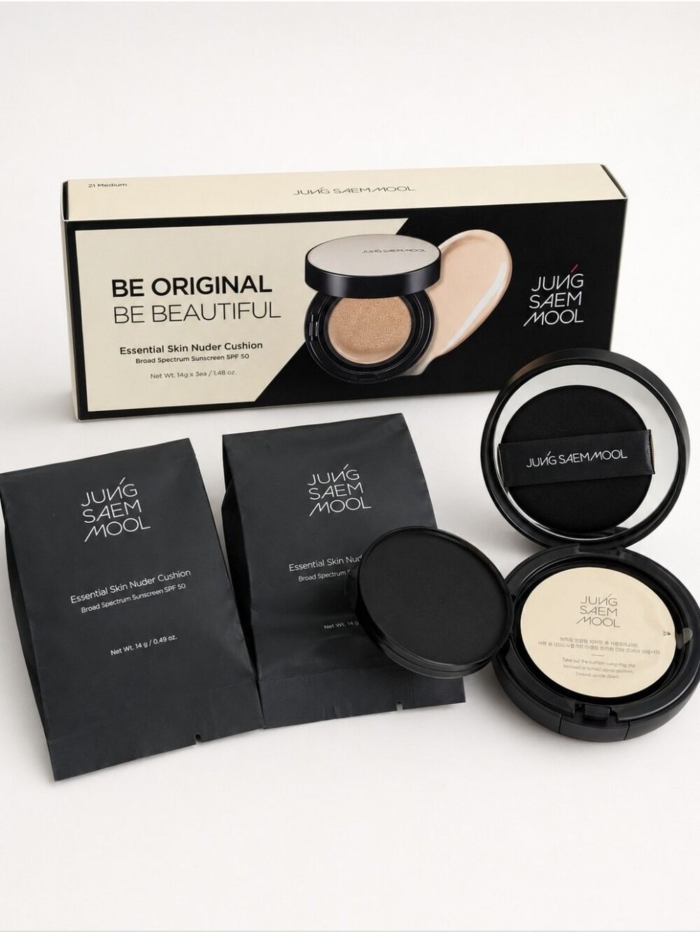 Jung Saem Mool Skin Nuder Cushion Bundle 21 Medium